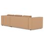 Voir la diapositive 5 : LISA DESIGN Stella - canapé d'angle droit 4 places en simili