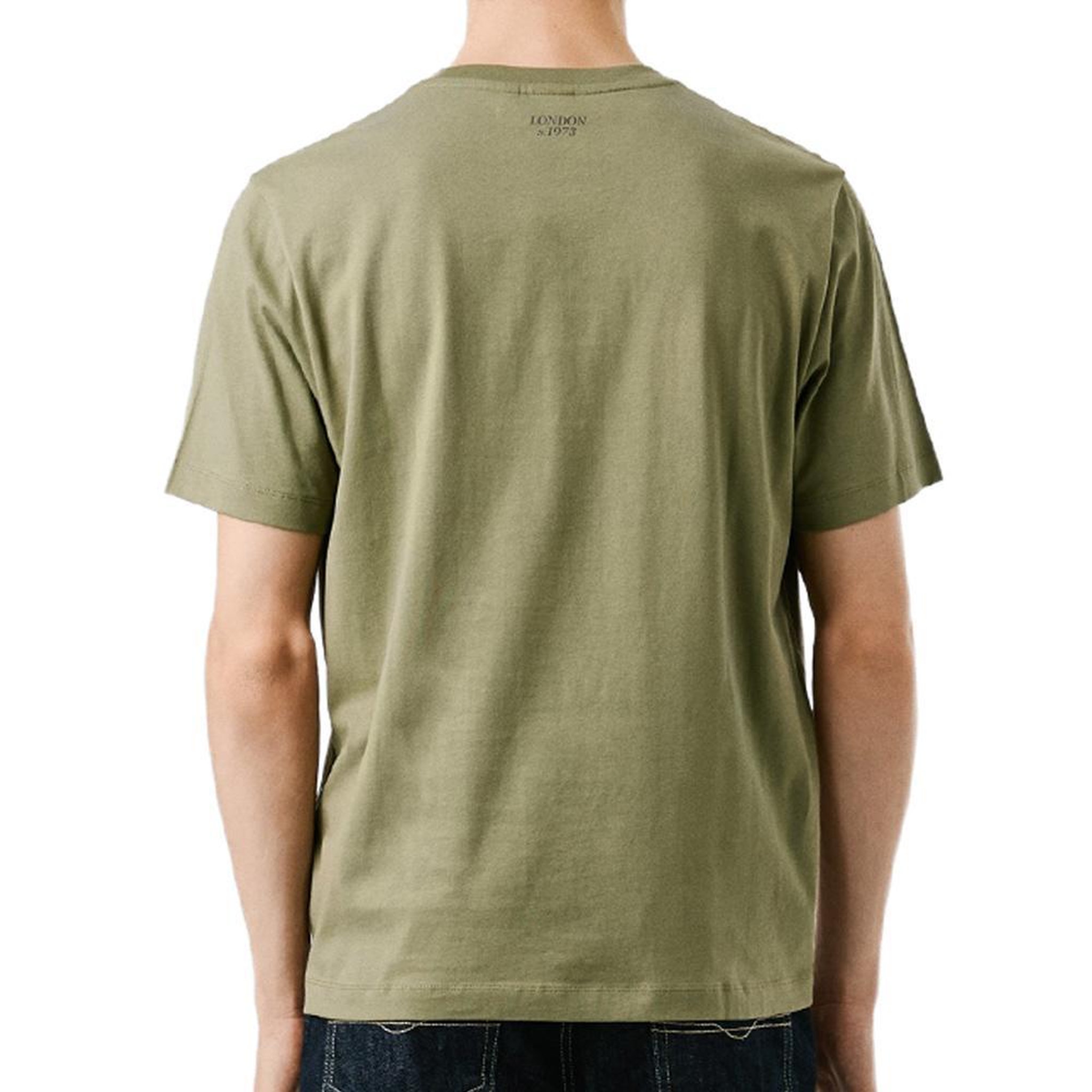 Voir la diapositive 2 : Pepe Jeans T-Shirt Vert Homme Pepe jeans Tharky