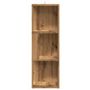 Voir la diapositive 4 : VIDAXL Armoire d'angle chene artisanal 33x33x100 cm bois d'ingenierie
