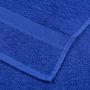 Voir la diapositive 6 : VIDAXL Serviettes de visage 2 pcs bleu 30x30 cm 360 g m² 100% coton