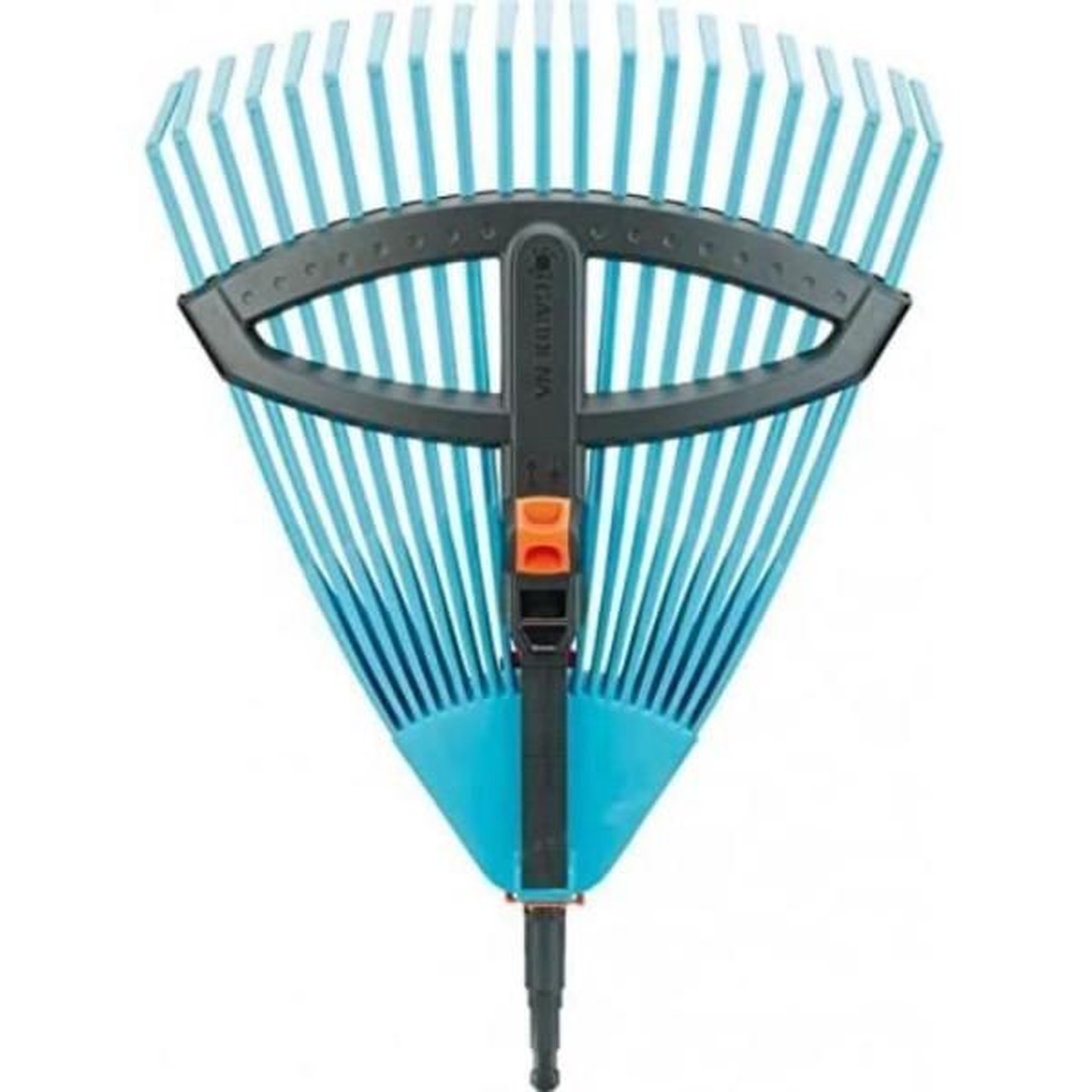 Voir la diapositive 2 : Gardena GARDENA Balai a gazon reglable 35cm-52cm Combisystem - Plastique renforce - 22 dents - Ratissage herbe - Garantie 25 ans 3099-20