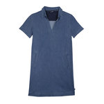 TBS Robe  en Jean Femme TBS MANDYROB. Coloris disponibles : Bleu