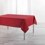 Voir la diapositive 1 : Paris Prix Nappe Chambray Enduite  Newton  140x250cm Rouge