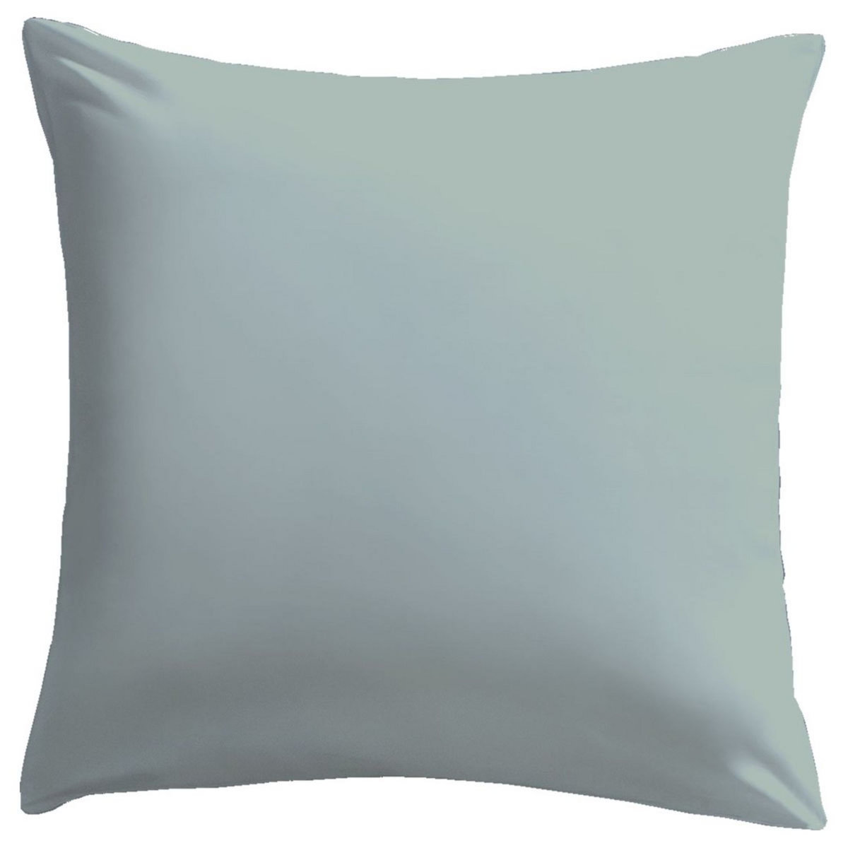 Taie d'oreiller unie en microfibre 