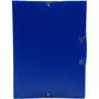 POUCE Chemise à élastique 24x32cm polypro bleu foncé