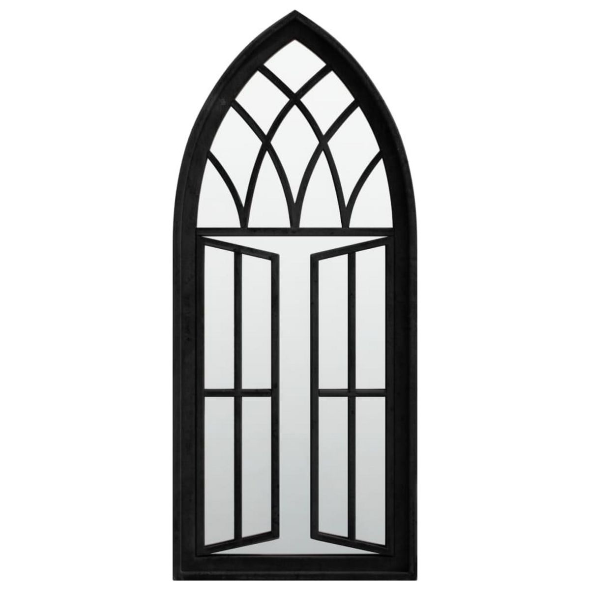 VIDAXL Miroir Noir 70x30 cm Fer pour utilisation a l'interieur