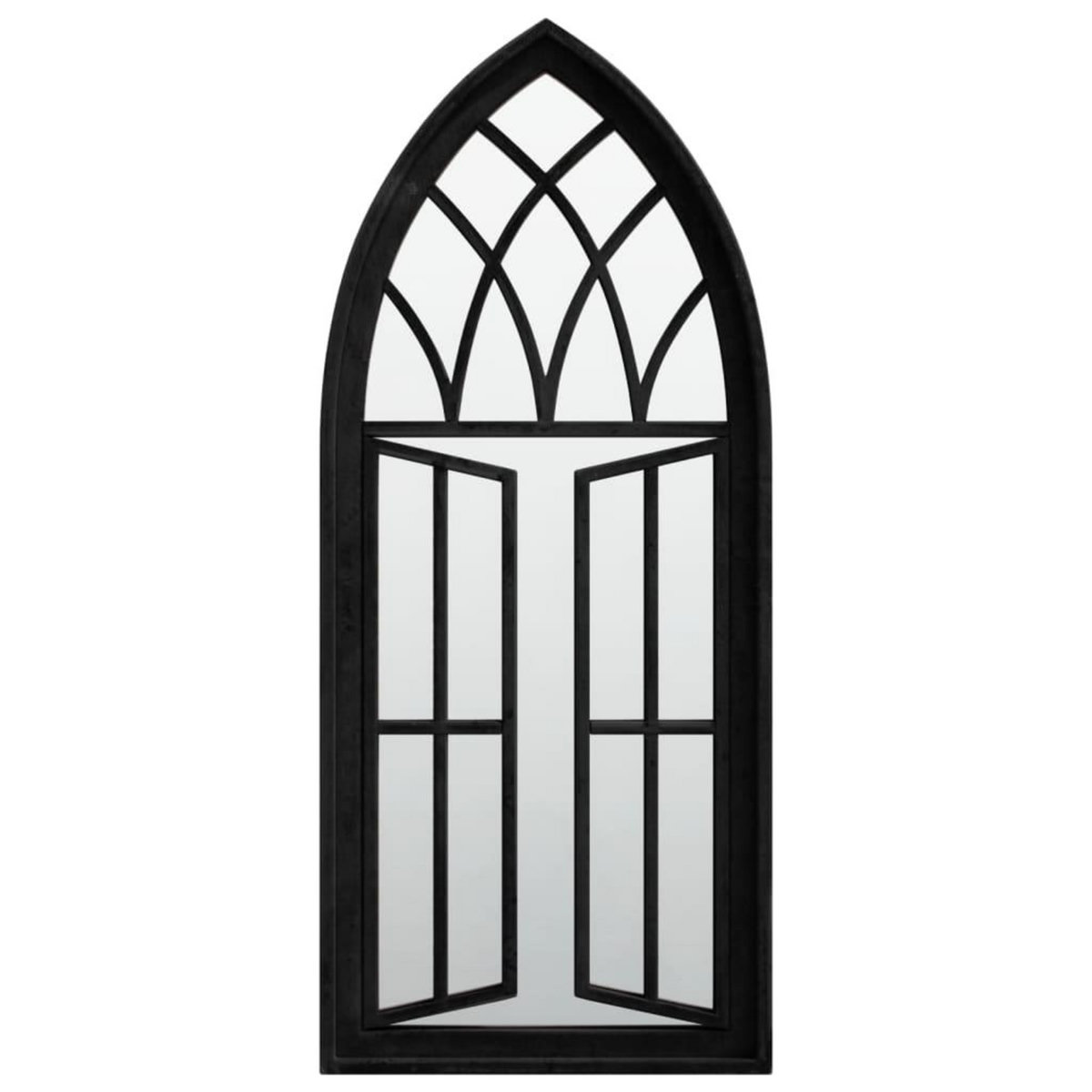 VIDAXL Miroir Noir 70x30 cm Fer pour utilisation a l'interieur