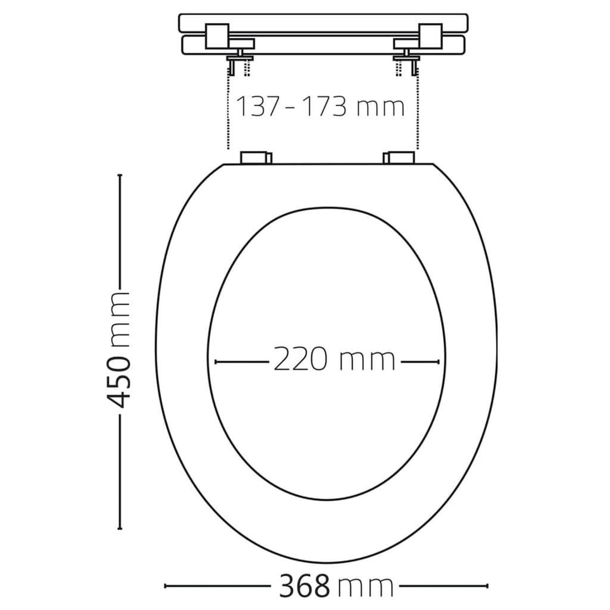 Voir la diapositive 6 : RIDDER RIDDER Siege de toilette fermeture en douceur Premium Blanc A0070700