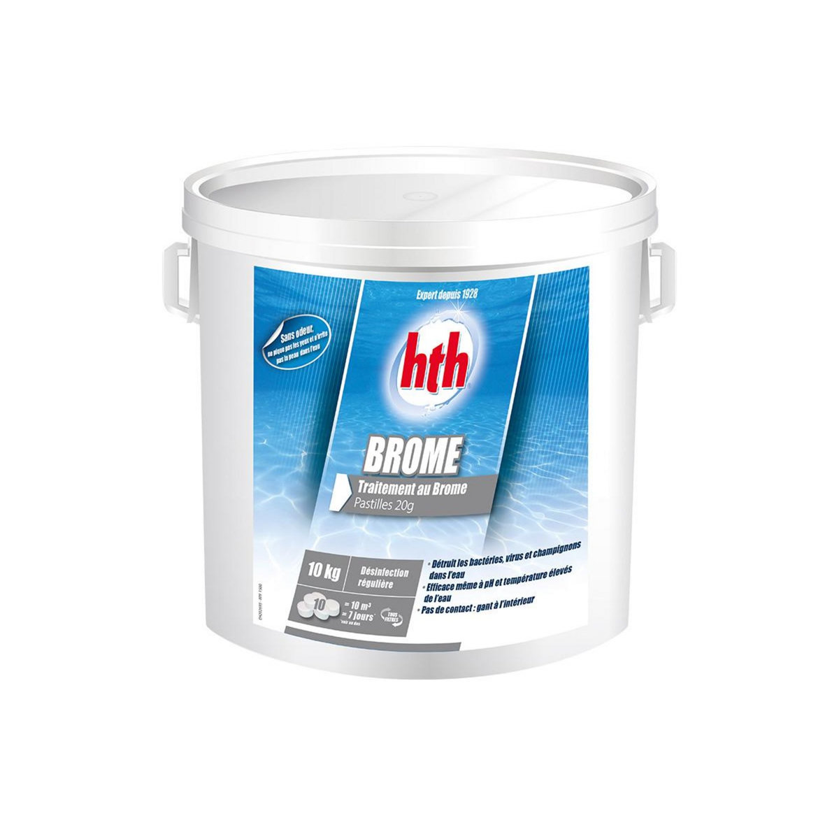 HTH Brome pastille 10 kg - HTH