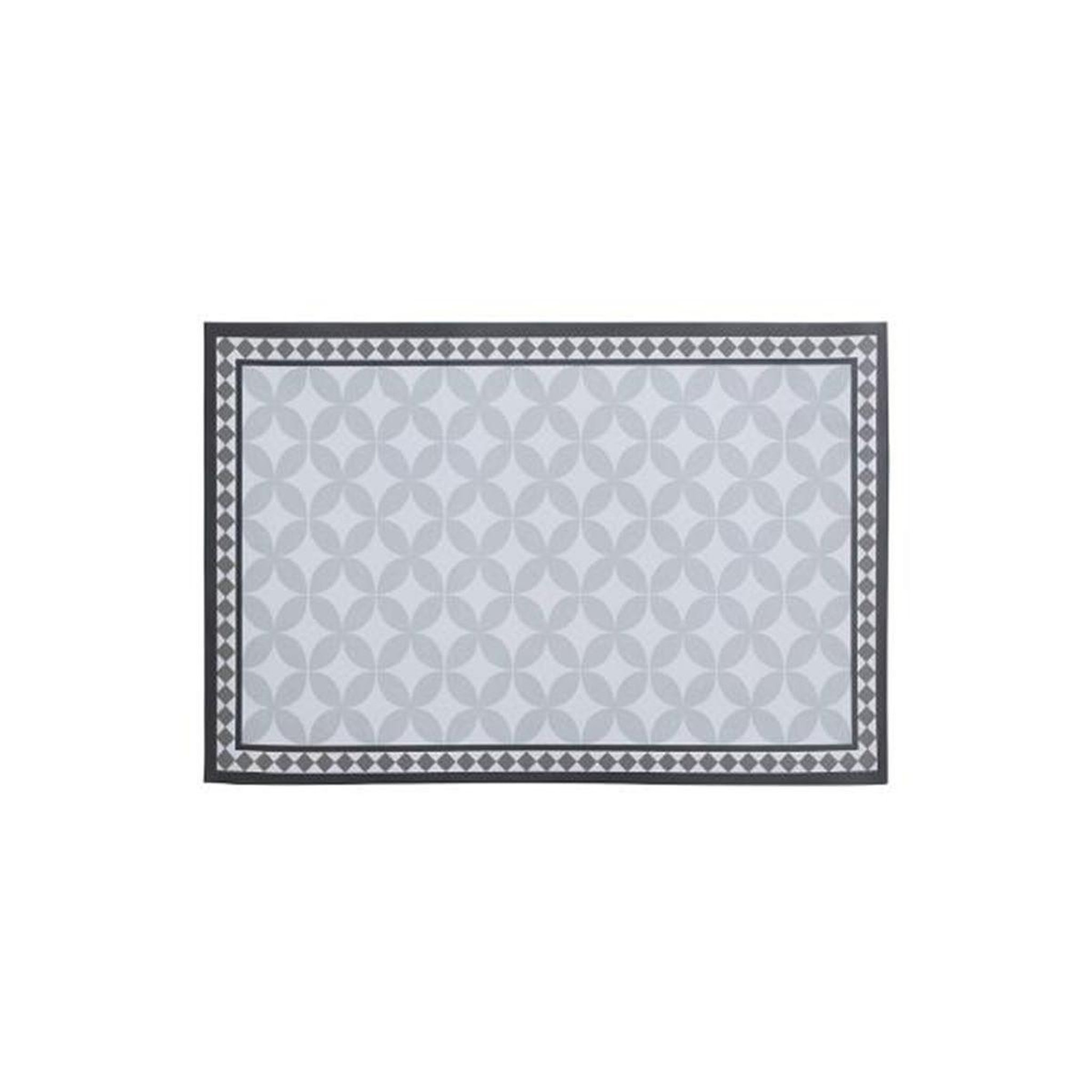 SECRET DE GOURMET Set de table design  mosca  30x45cm gris