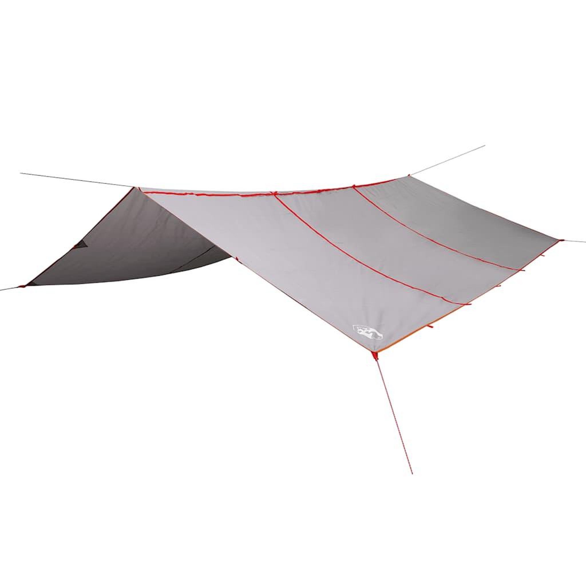 Voir la diapositive 2 : VIDAXL Bache de camping gris et orange 420x440 cm impermeable