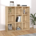 VIDAXL Bibliotheque chene sonoma 98x29x97,5 cm bois d'ingenierie