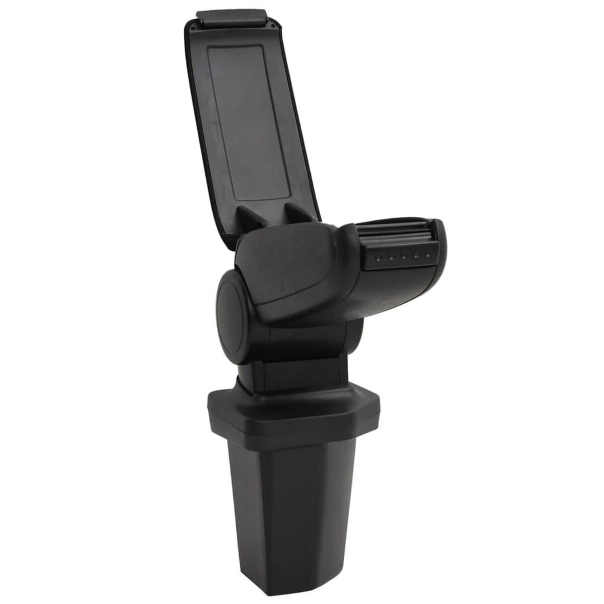 VIDAXL Accoudoir de voiture noir 15x32x(40-52) cm ABS