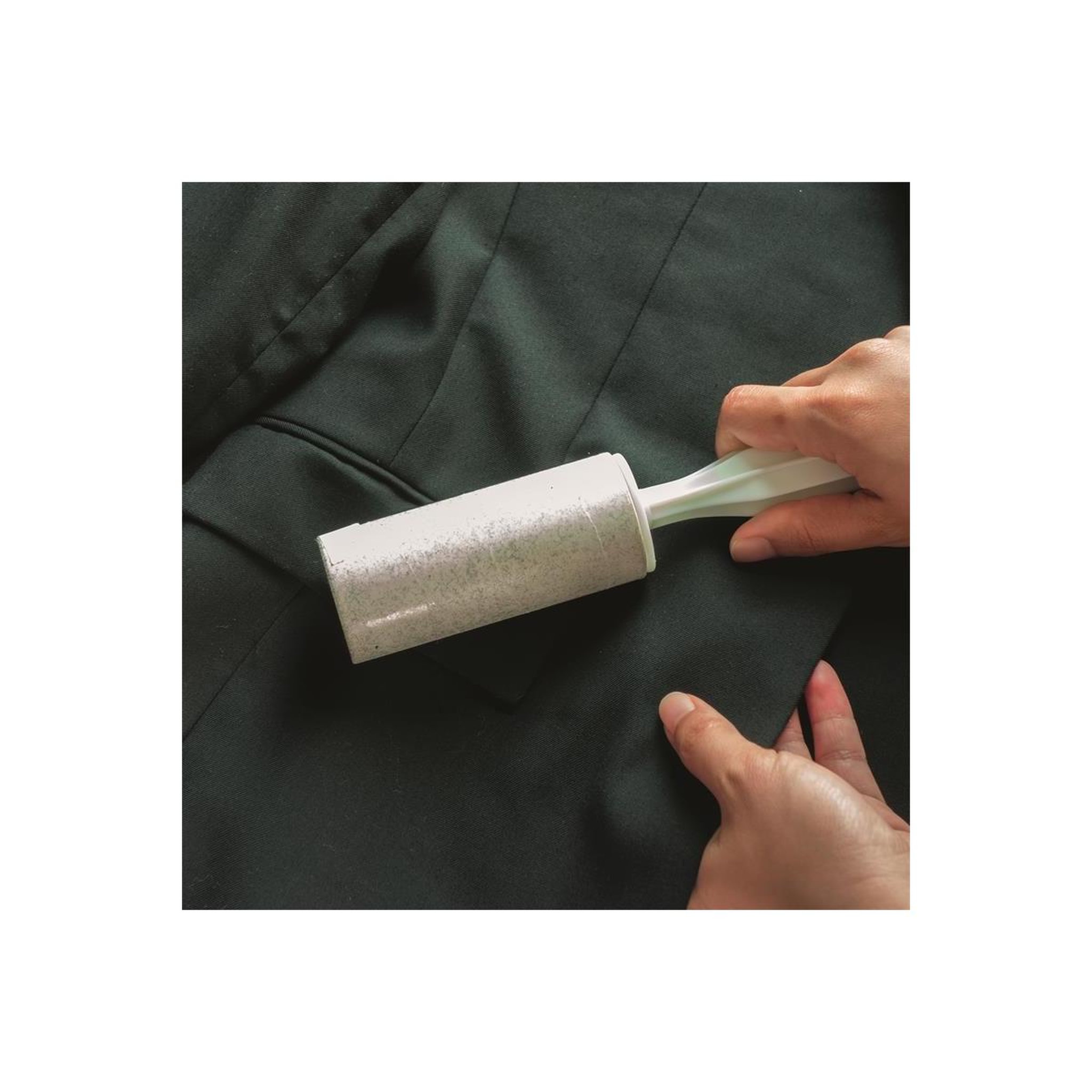 Voir la diapositive 3 : Je cherche une idee Brosse à vêtement  2 recharges  20cm blanc