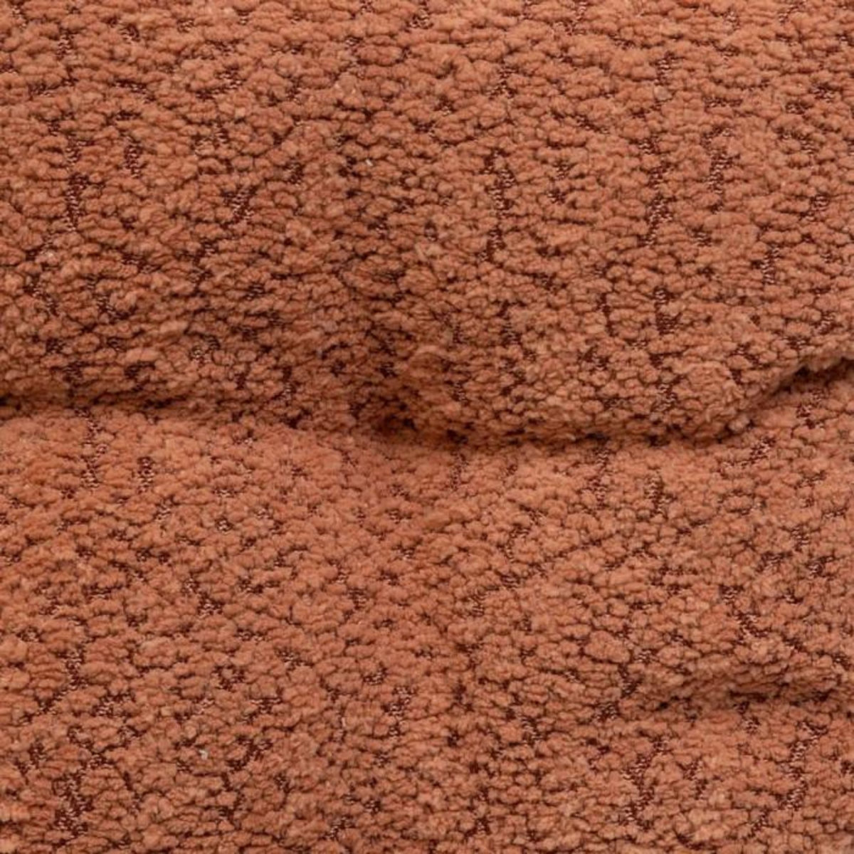 ATMOSPHERA Galette de Chaise Bouclette  Soana  38x38cm Terracotta