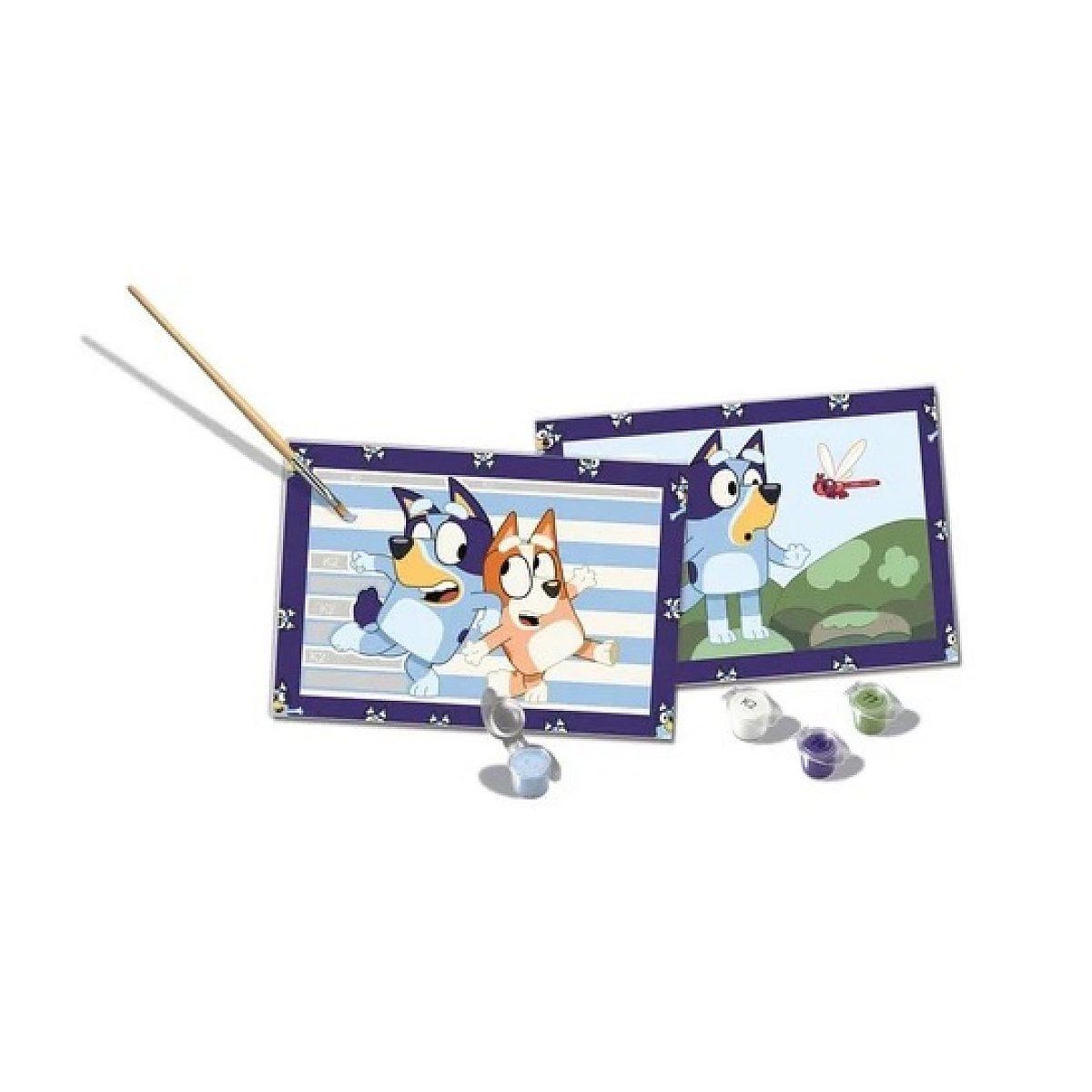 Voir la diapositive 2 : RAVENSBURGER Creaart junior - bluey