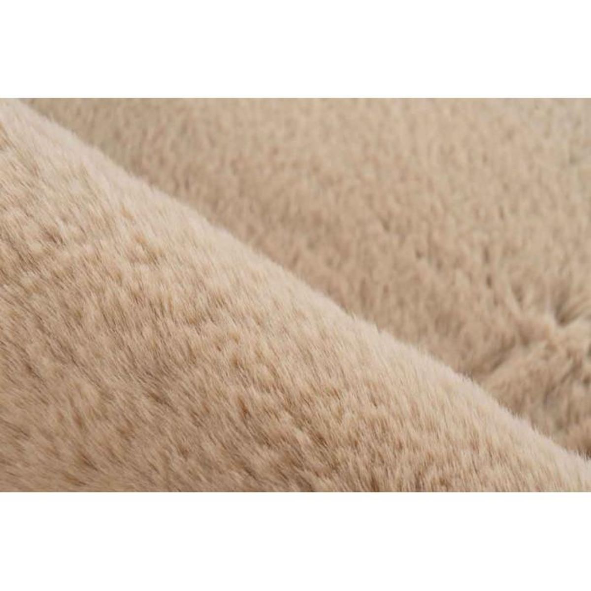 Paris Prix Tapis de Bain Antidérapant  Rabbit  100cm Beige