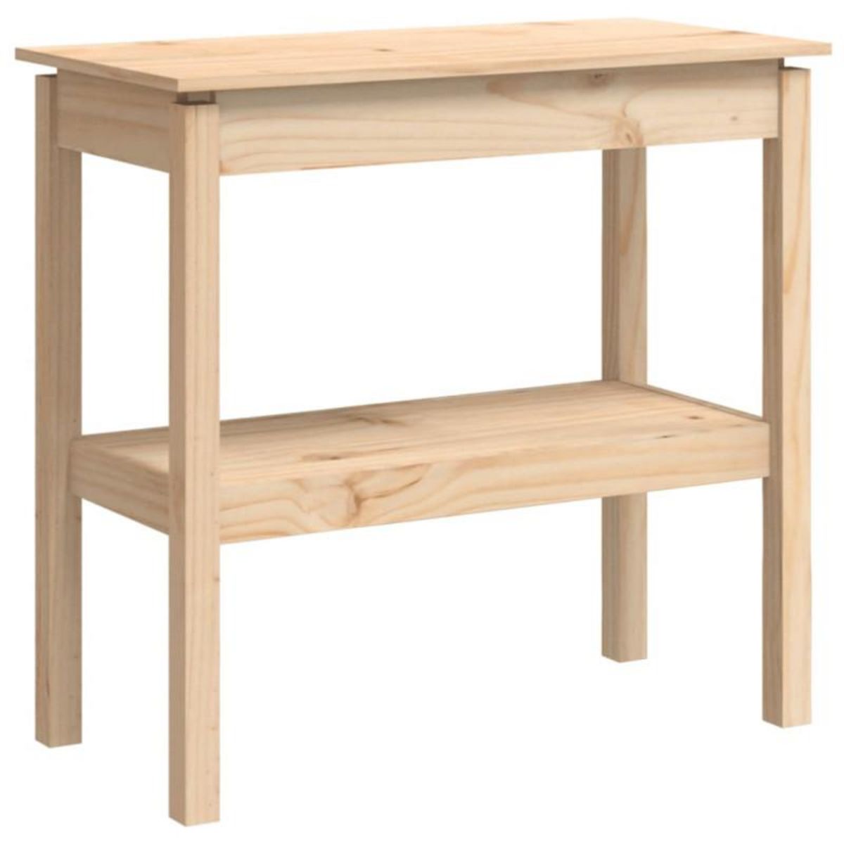 VIDAXL Table console 80x40x75 cm Bois massif de pin
