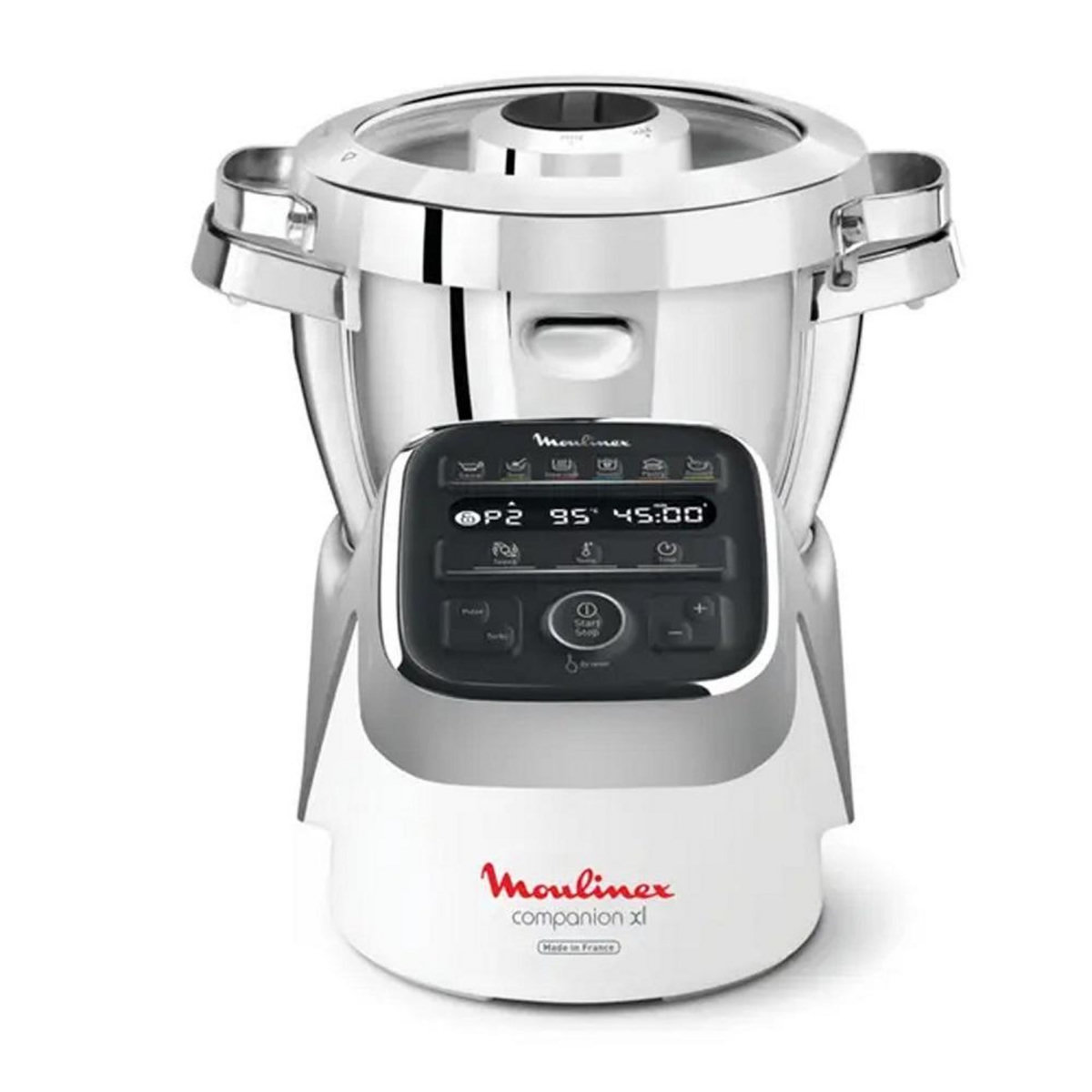 MOULINEX Robot cuiseur multifonctions 3l 1550w silver - hf807e10