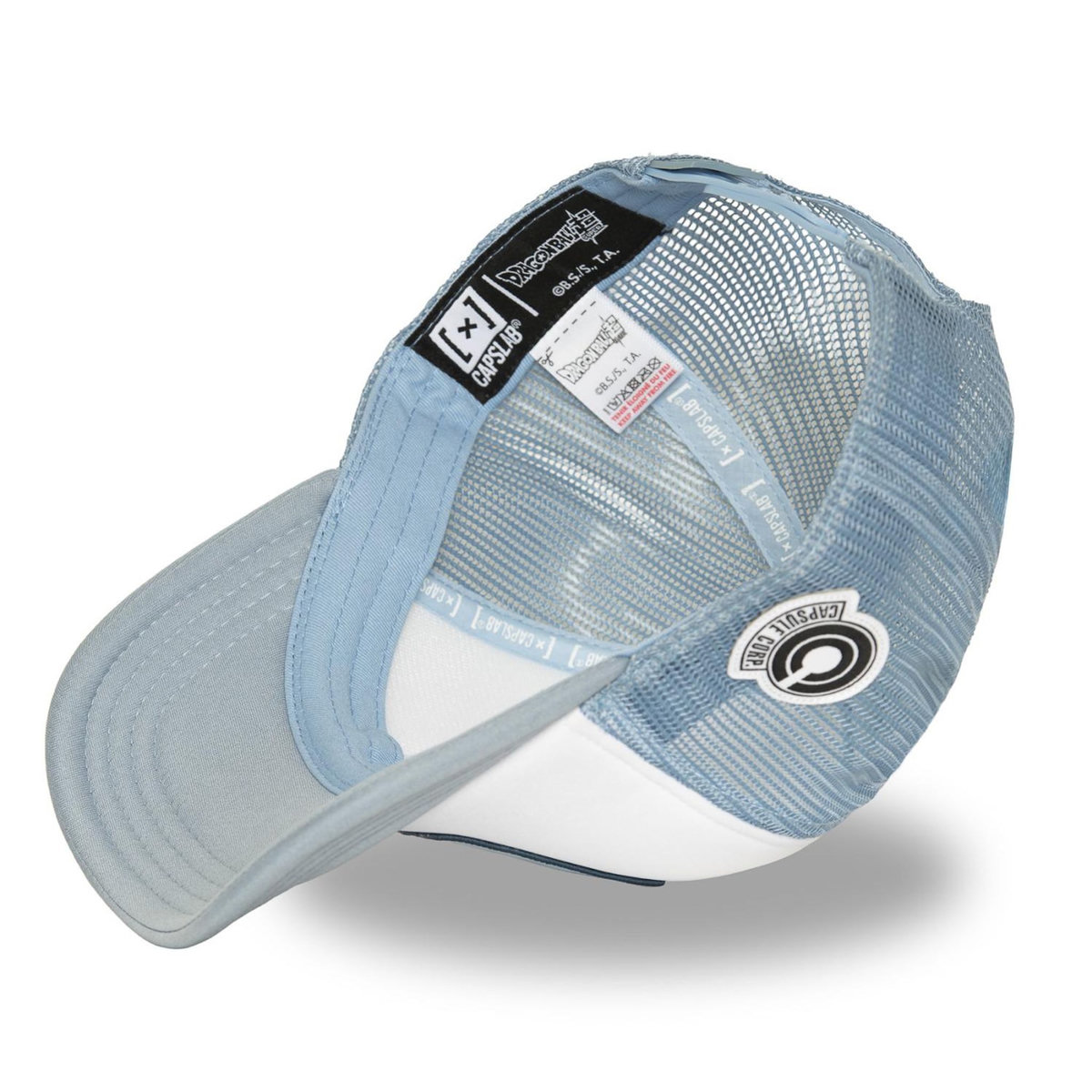 CAPSLAB Casquette  trucker avec filet et patch Dragon Ball Super Future Trunk