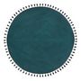 Voir la diapositive 1 : Tapis rond uni coton POP