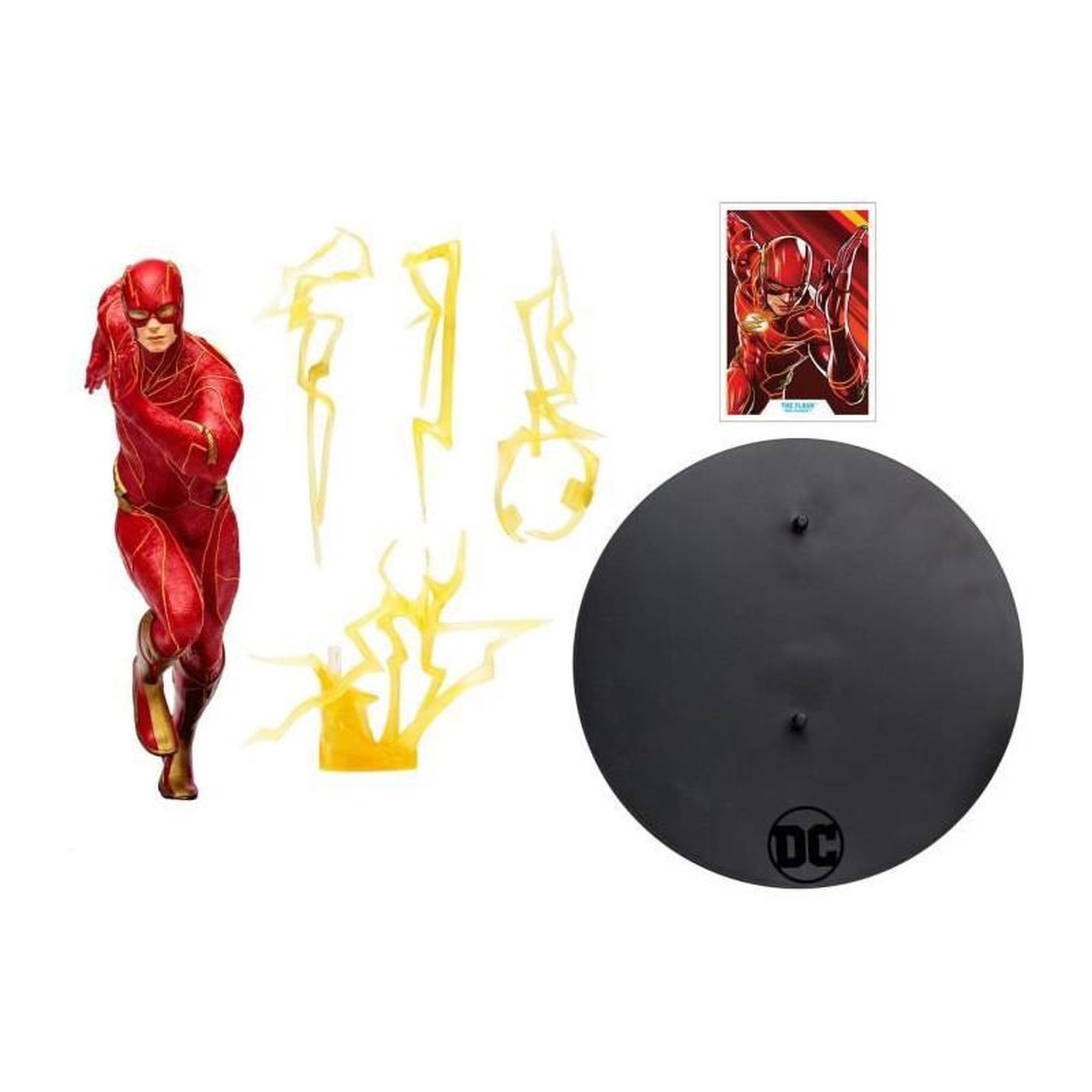 Voir la diapositive 4 : LANSAY DC THE FLASH MOVIE - THE FLASH (HERO COSTUME) - 30CM - LANSAY