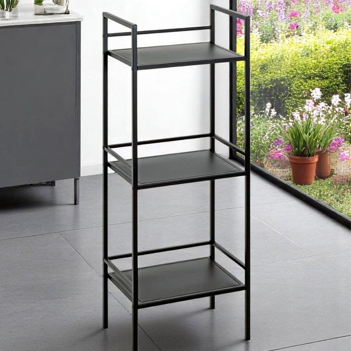 Paris Prix Étagère Design 3 Niveaux  Annie  95cm Noir