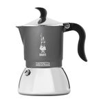 BIALETTI Bialetti Fiammetta Induction Cafetière à moka Gris