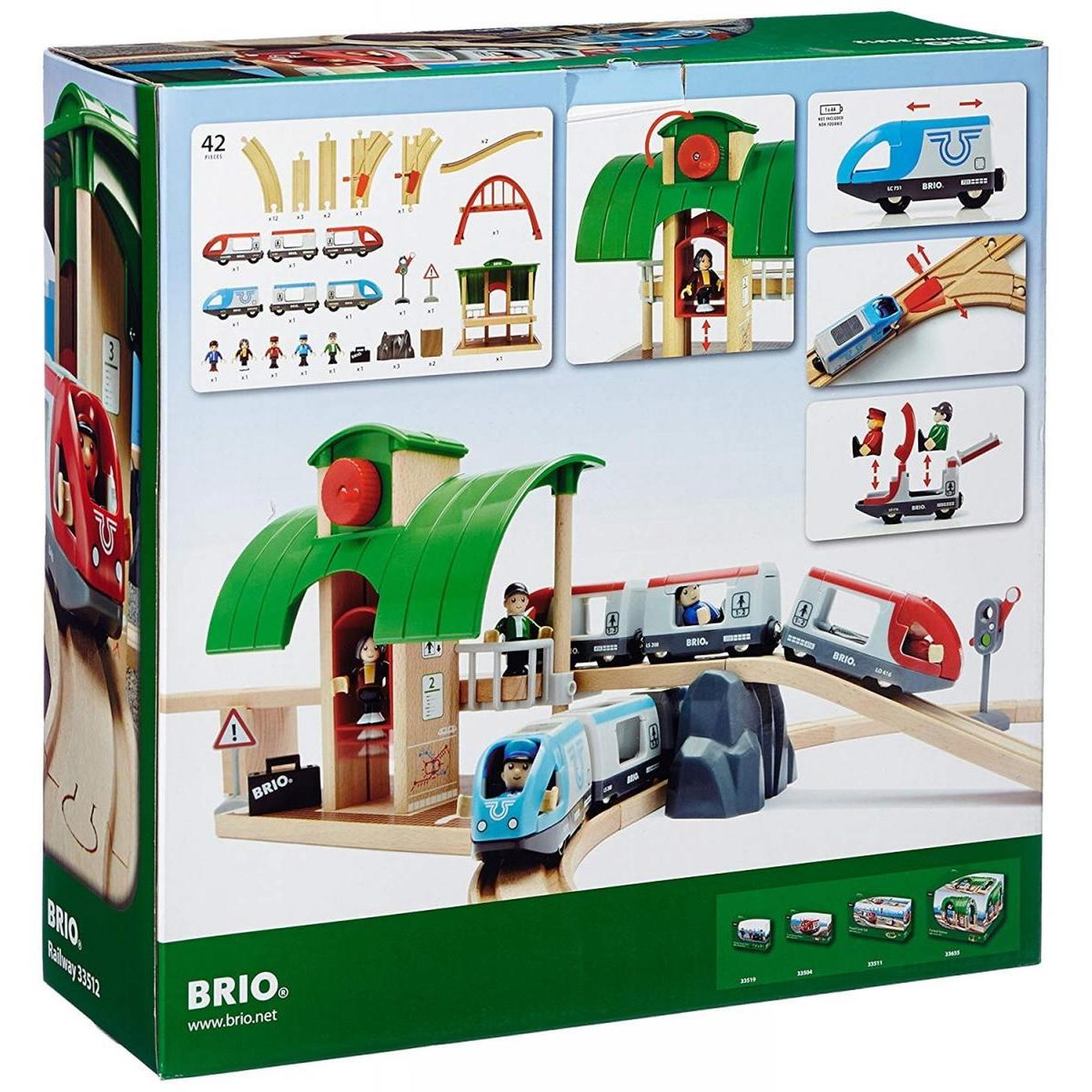 Voir la diapositive 4 : Brio 33512 Circuit Plateforme Voyageurs