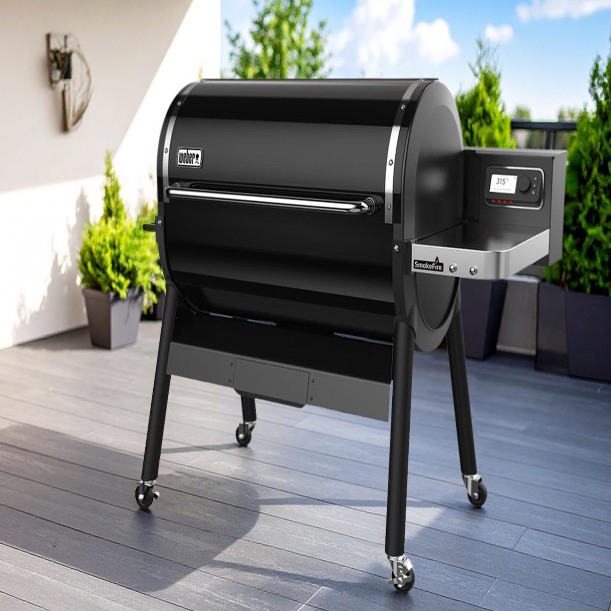 Voir la diapositive 2 : Weber Barbecue à pellets Weber Smokefire EX6 GBS