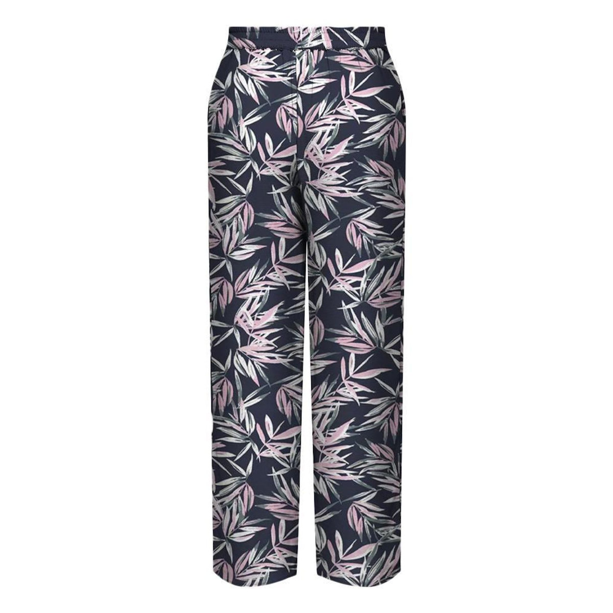 Only Pantalon Marine/Rose Femme Only Nova Life Palazzo