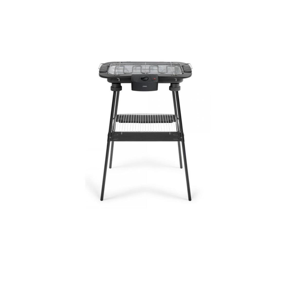 LIVOO Barbecue électrique sur pieds 2200w noir - DOM506