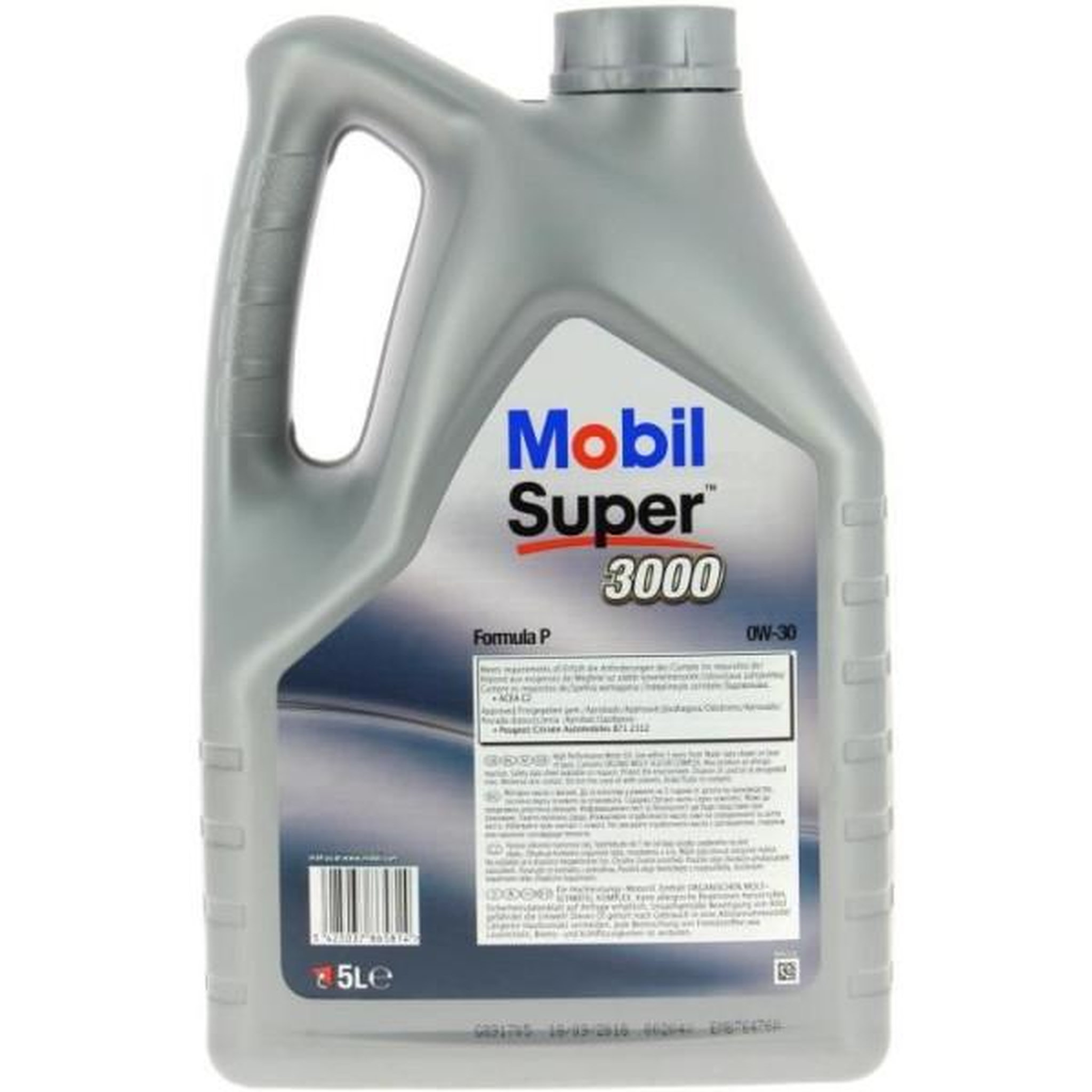 Voir la diapositive 2 : MOBIL MOBIL Huile-Additif SUPER 3000 Formula-P - Synthetique / 0W30 / 5L