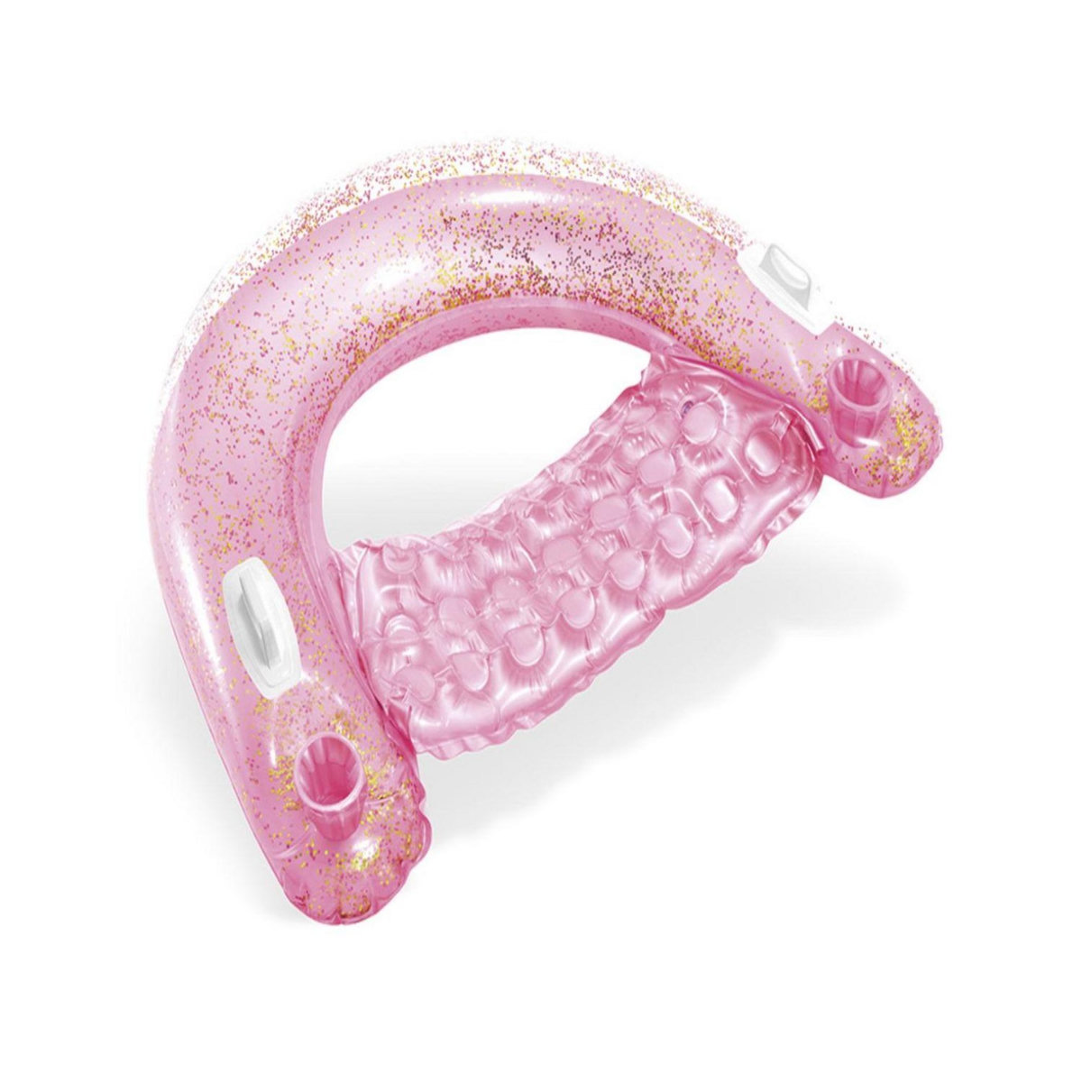 INTEX Bouée gonflable chaise semi immergé Glitter