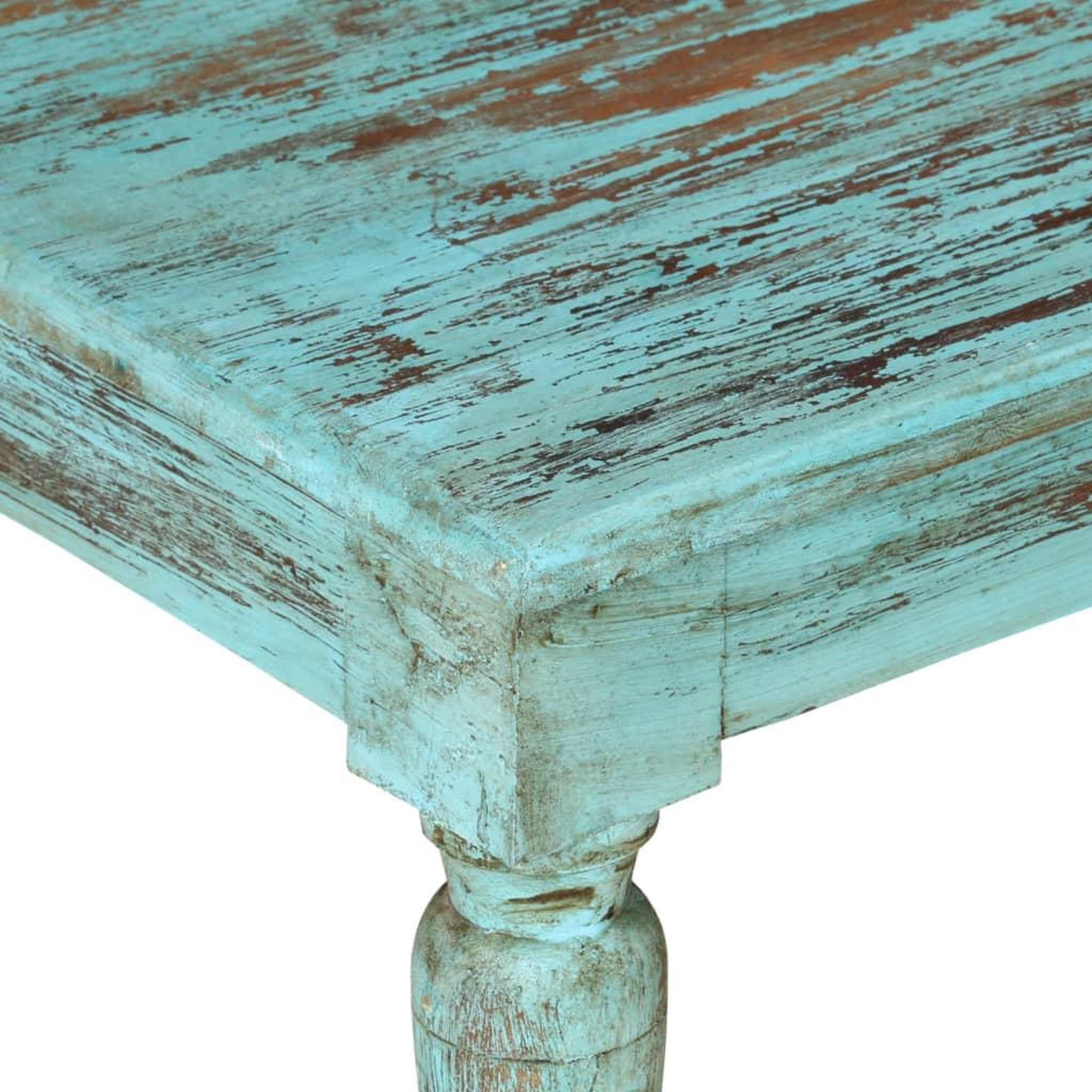 Voir la diapositive 4 : VIDAXL Table basse 110x50x34 cm bois de recuperation massif
