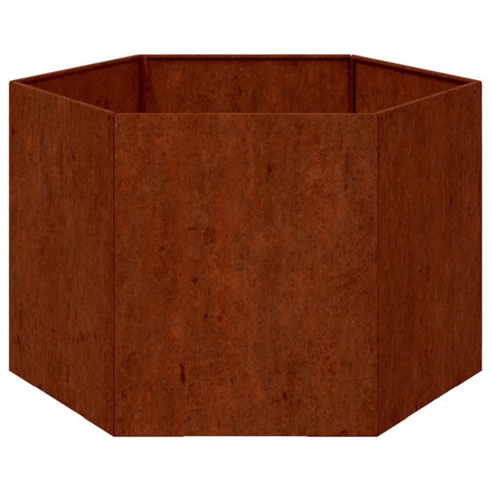 Voir la diapositive 5 : VIDAXL Jardiniere Rouille 60x60x45 cm Acier corten