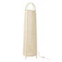 Voir la diapositive 1 : Paris Prix Lampadaire en Bambou  Don  100cm Blanc
