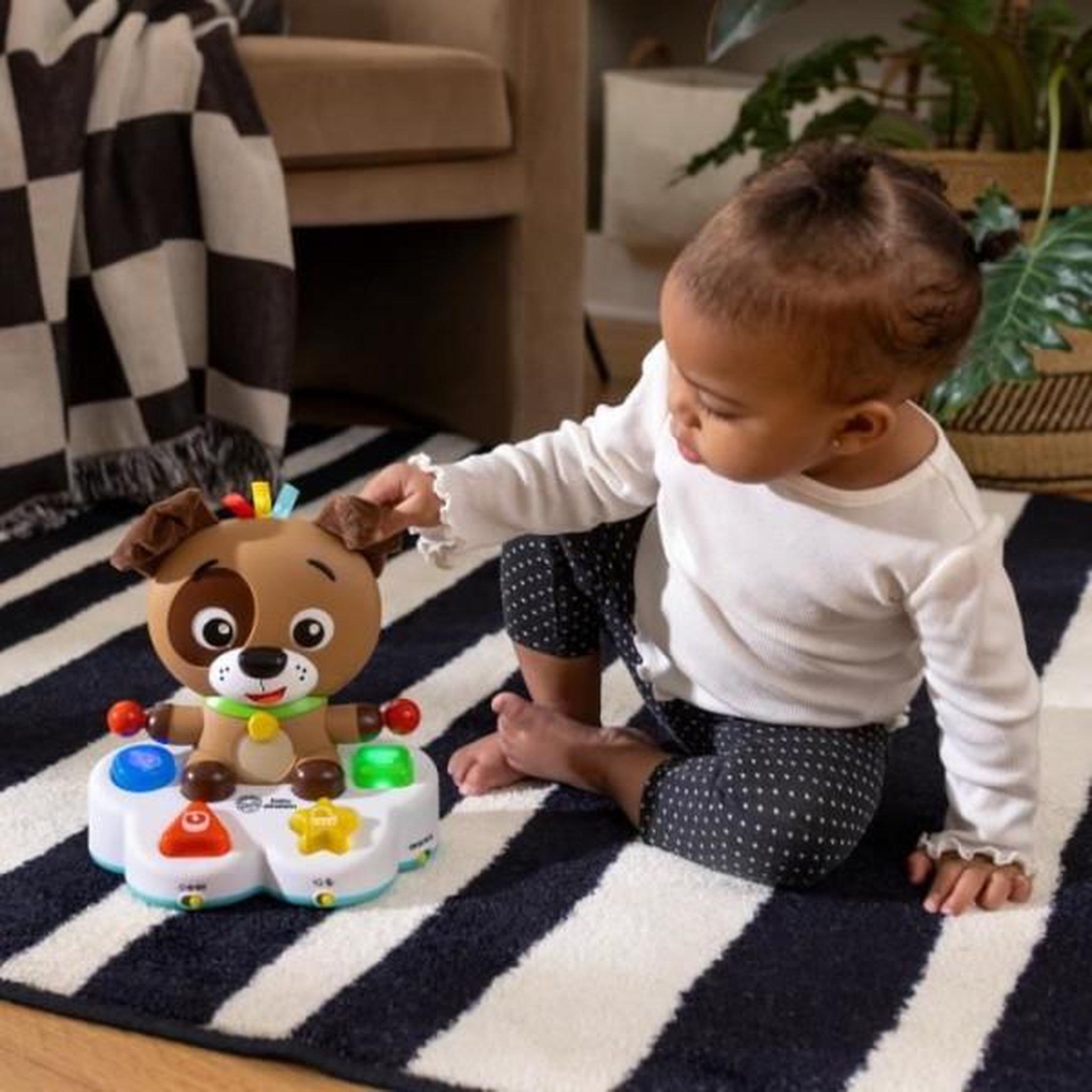Voir la diapositive 5 : BABY EINSTEIN BABY EINSTEIN DEAN le chien- Jouet d'éveil multisensoriel a partir de 6 mois, apprentissage couleurs, formes, musique,multiling