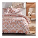Today Parure de couette - TODAY - Sunshine 17.19 - 220x240cm - 2 personnes - Imprimée - Coton 57 fils