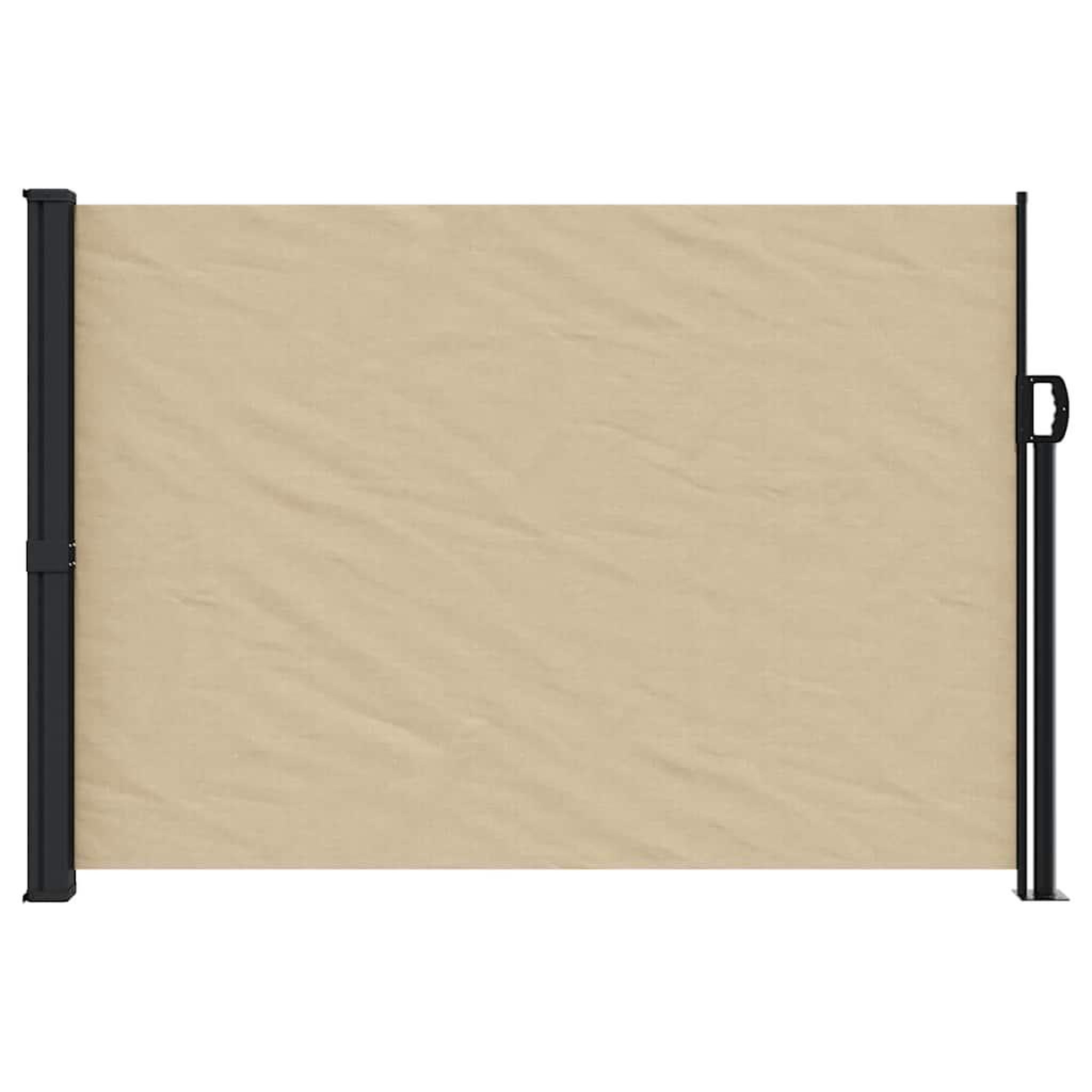 Voir la diapositive 3 : VIDAXL Auvent lateral retractable beige 140x600 cm