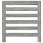 Voir la diapositive 3 : VIDAXL Cache-radiateur sonoma gris 78x20x82 cm bois d'ingenierie