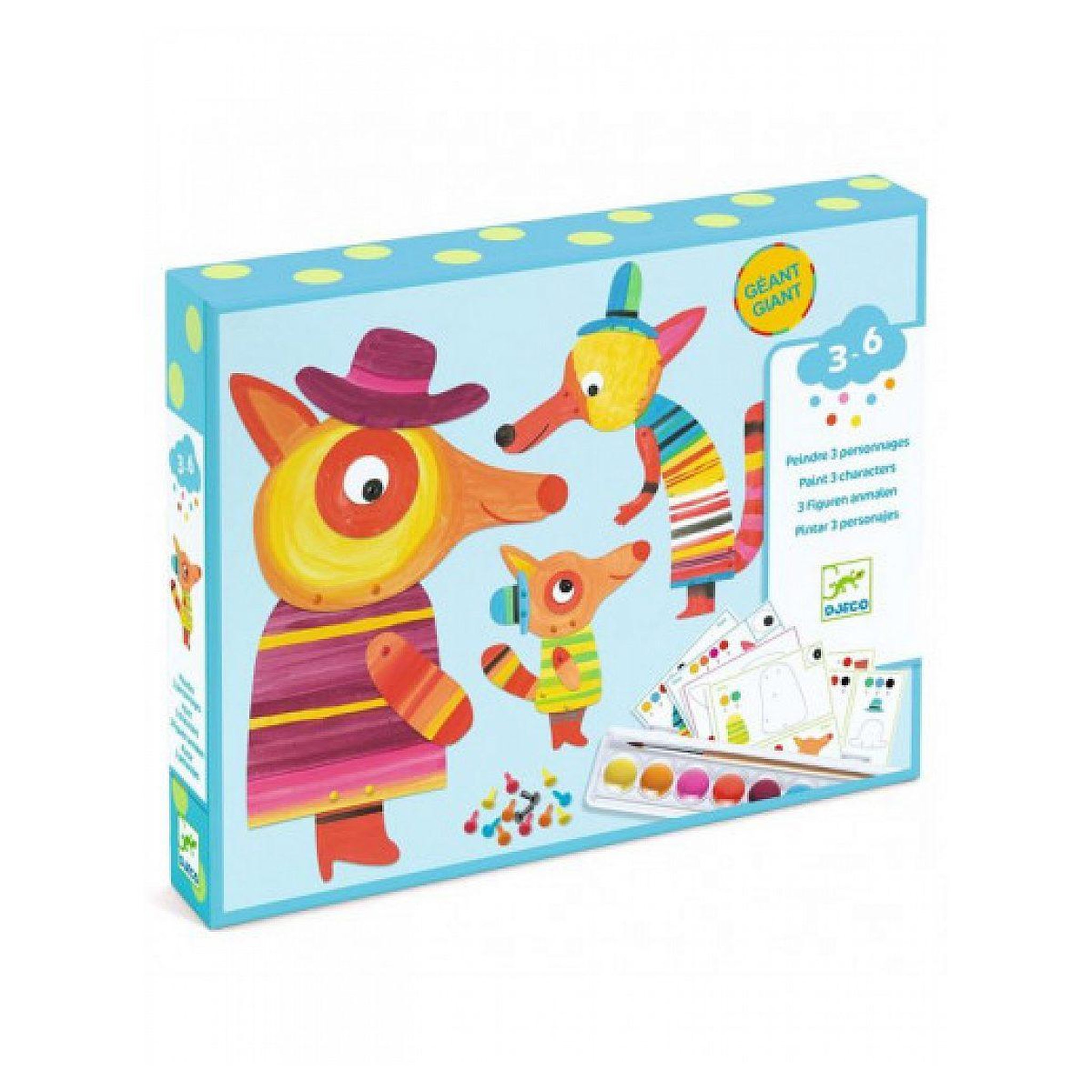 Djeco Jeu créatif Djeco La Famille Renard