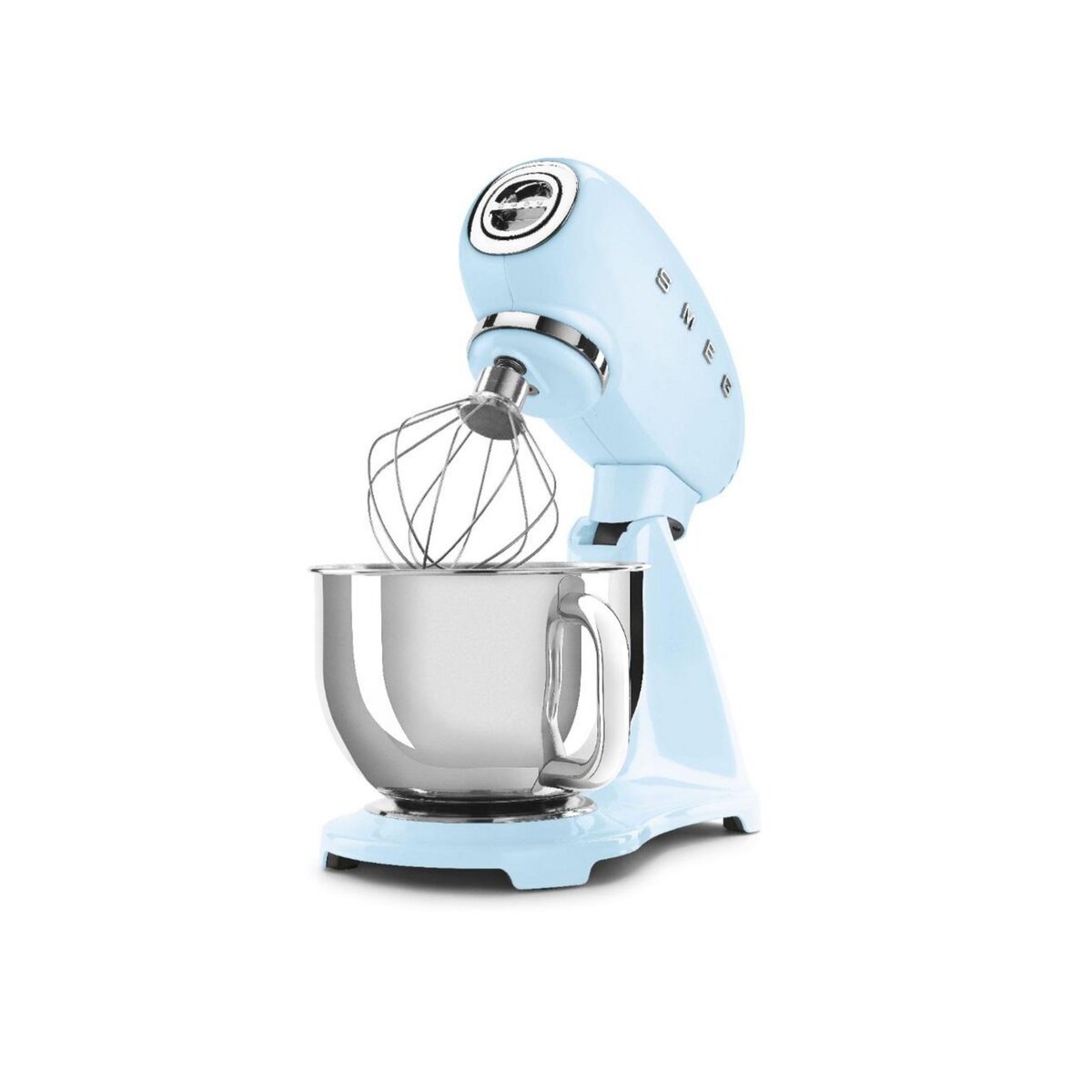 SMEG Robot sur socle 4.8l 800w bleu azur - SMF03PBEU