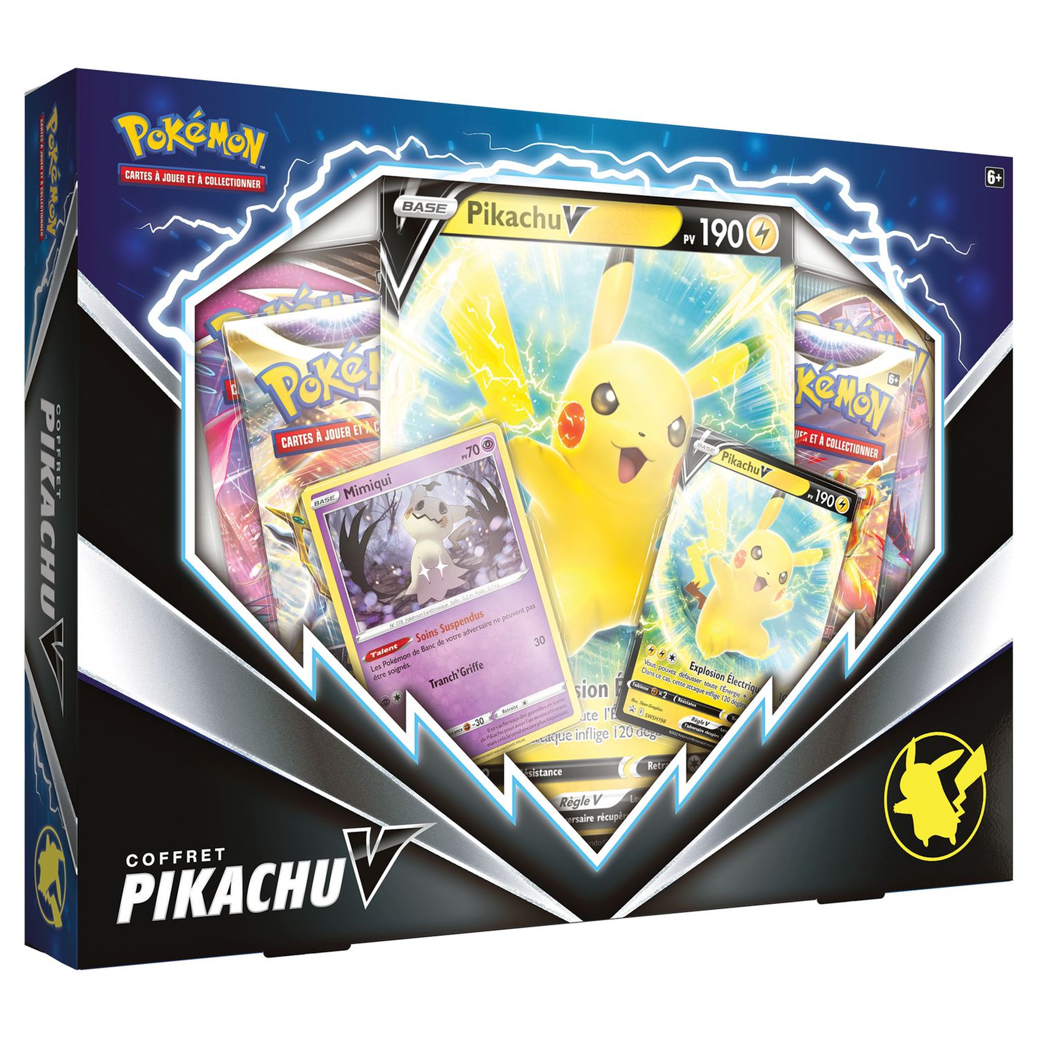 Voir la diapositive 1 : POKEMON Coffret Pokémon Pikachu V