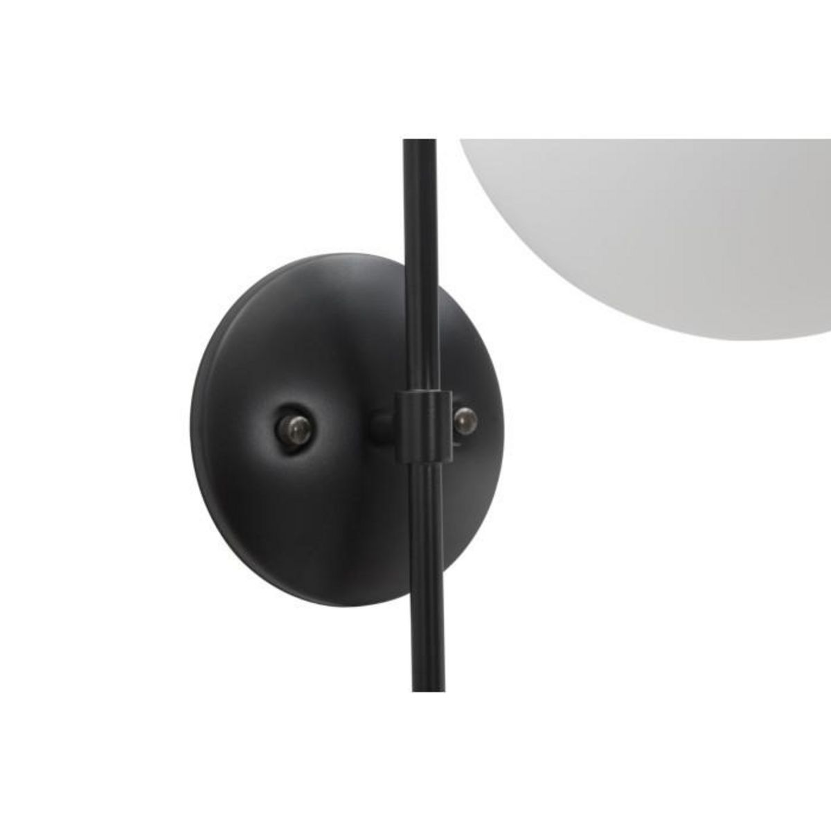 Paris Prix Applique Murale Sphère  Glamy Street  51cm Blanc & Noir