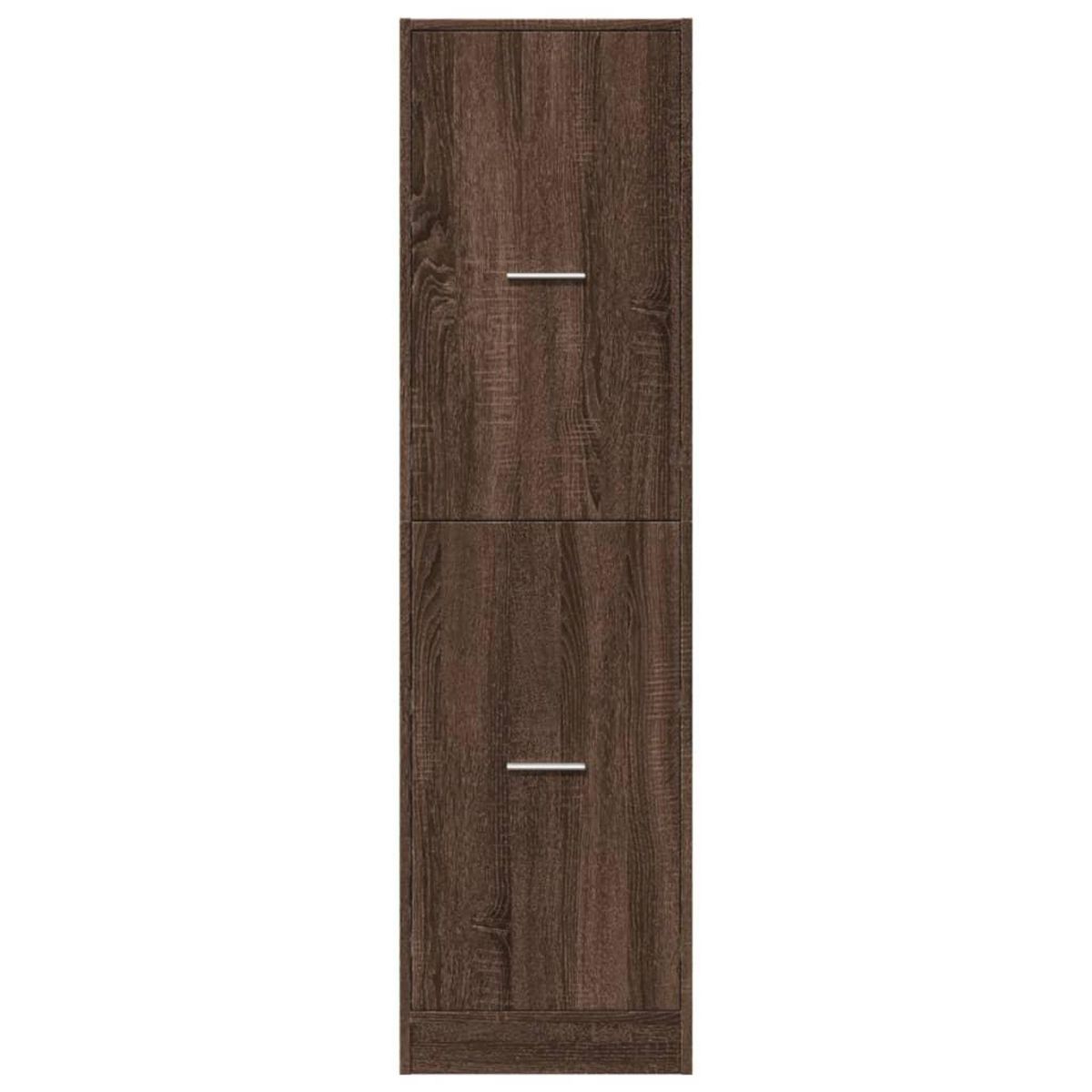 VIDAXL Armoire apothicaire chene marron 40x41x144,5 cm bois ingenierie