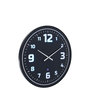 Voir la diapositive 3 : Paris Prix Horloge Murale à LED  Juan  70cm Noir & Bleu