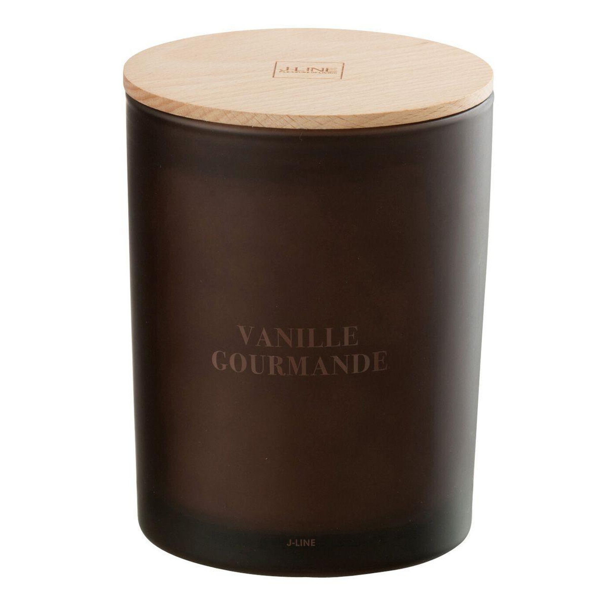 J-LINE Bougie parfumée  accords essentiels  14cm vanille gourmande