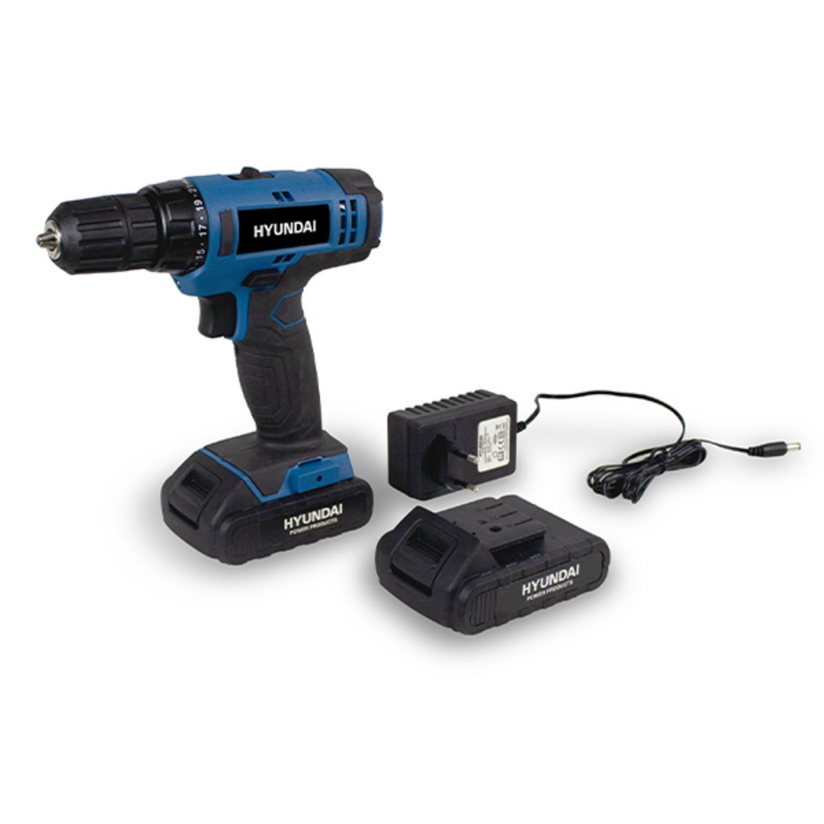 HYUNDAI Perceuse visseuse sans fil - 18 V