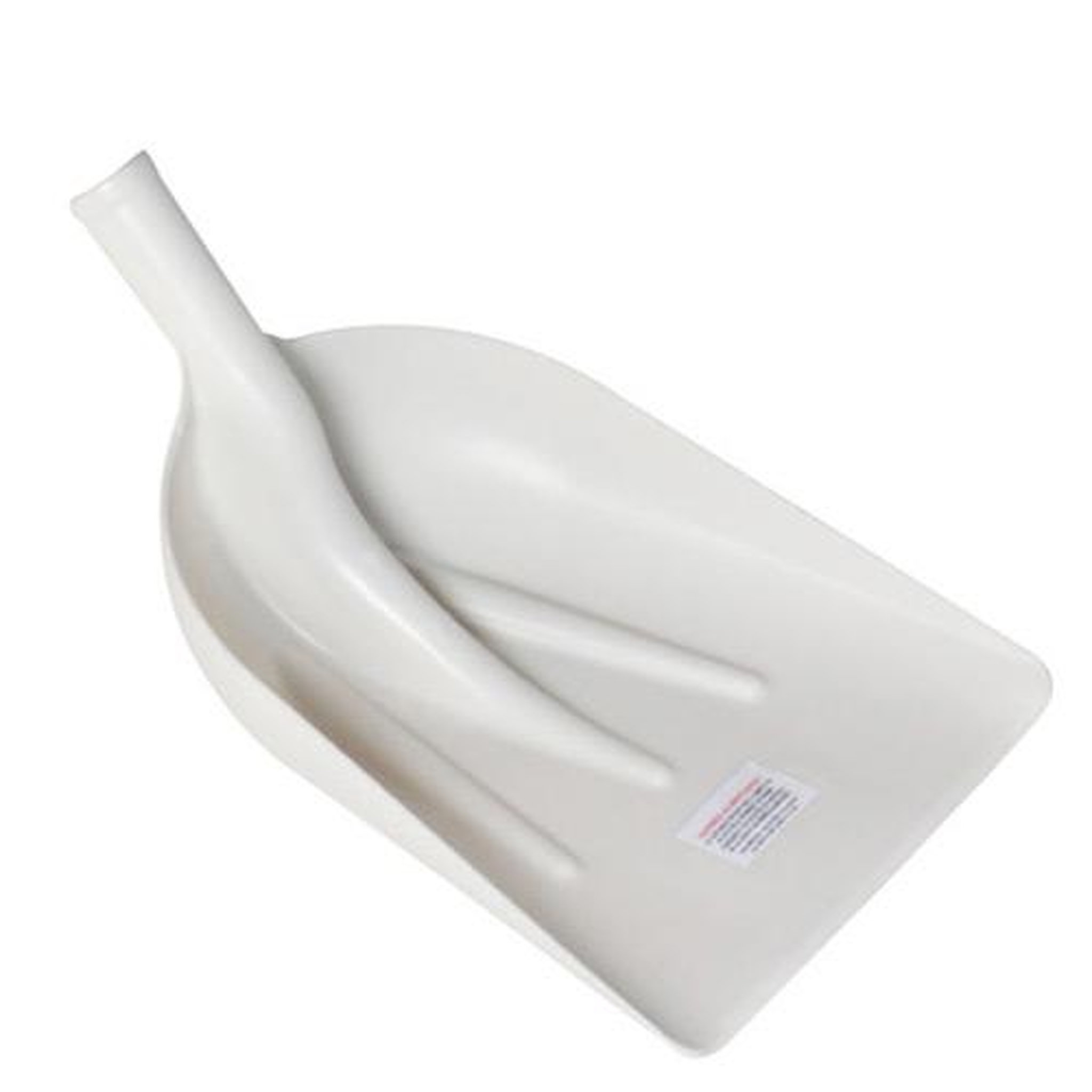 OUTILS PERRIN Pelle plastique blanche sans manche + étiquette alimentaire